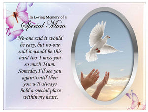 Special Mum Remembrance Picture Frame