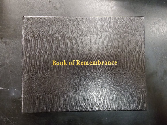 Book Of Remembrance
