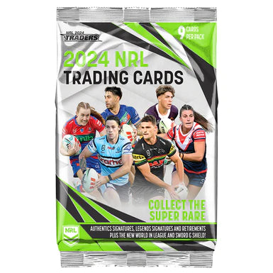 2024 NRL Trading Cards 4x Packs