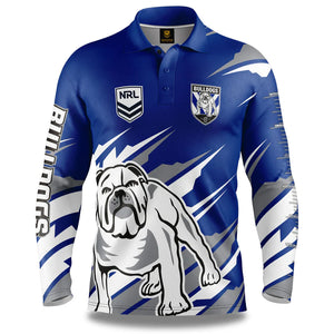NRL Canterbury Bulldogs Ignition Fishing Shirt