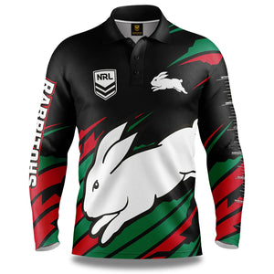 NRL South Sydney Rabbitohs Ignition Fishing Shirt