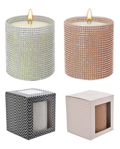 Diamante Bling Candle