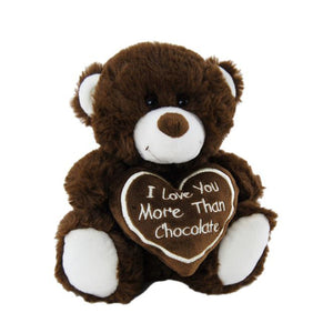 Love You More Than Chocolate Valentine's Bear