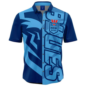 NRL NSW Blues Showtime Party Shirt