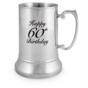 60th Birthday Beer Stein