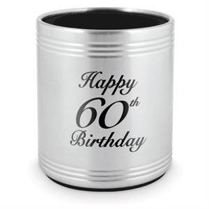 60th Birthday Stubby Cooler