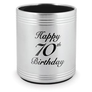 70th Birthday Stubby Cooler