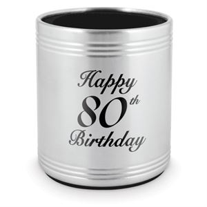 80th Birthday Stubby Cooler