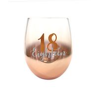 Ombre Stemless Wine Glass 18th