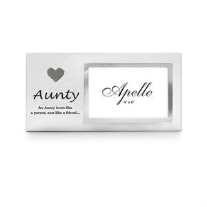 Aunty Heart Photo Frame