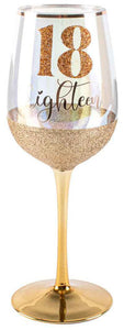 Wine Glasses - Glitterati Birthday