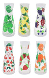 Hand Painted Fruit Carafe