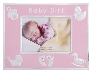 Baby Girl Pink Photo Frame