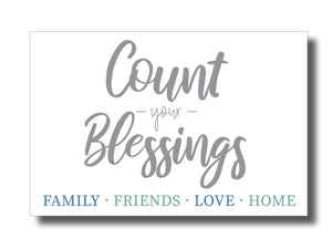 Home Warmer Plaque - Blessings