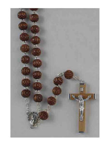 Large Rosary - Brown