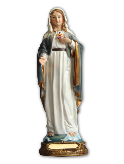 Sacred Heart of Mary Statue 30cm