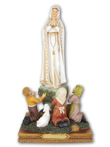 Fatima with Child Resin Statue